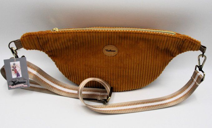 Sac banane fleurs 3D