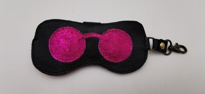 Étuis a lunette Isa fushia