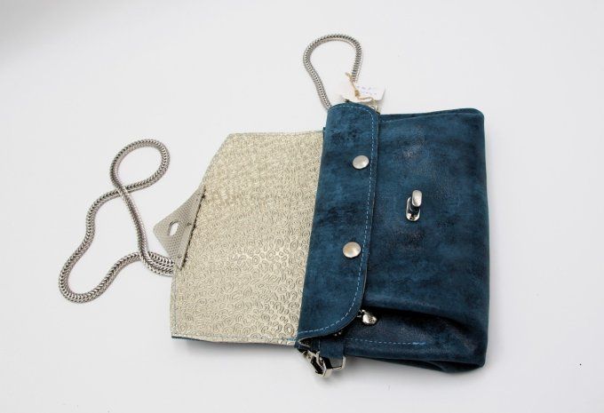 Pochette Sophie   BLEU