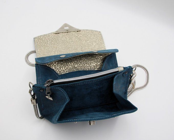 Pochette Sophie   BLEU